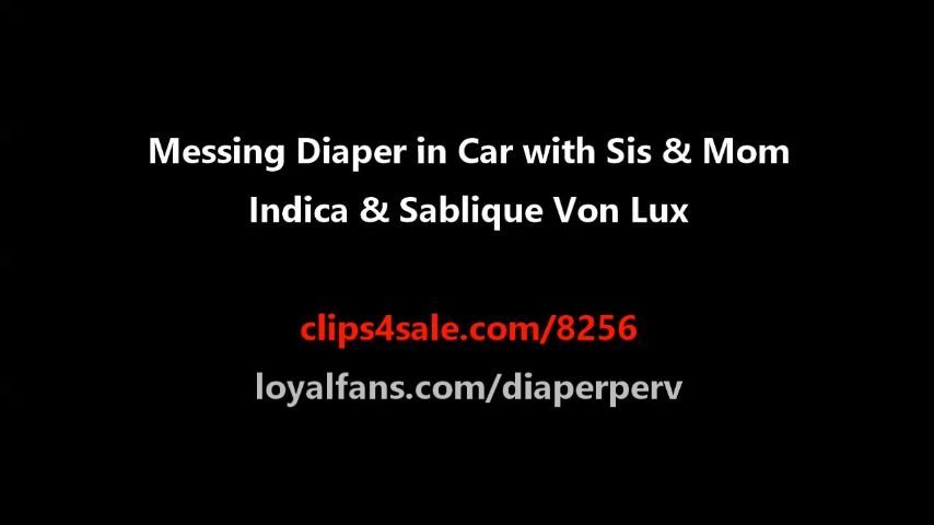 ABDL MP3 Diapered and mess in car Indica