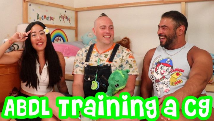 ABDL Training a caregiver diaperperv