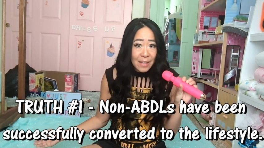 ABDL 3 truths and 1 lie Diaperperv