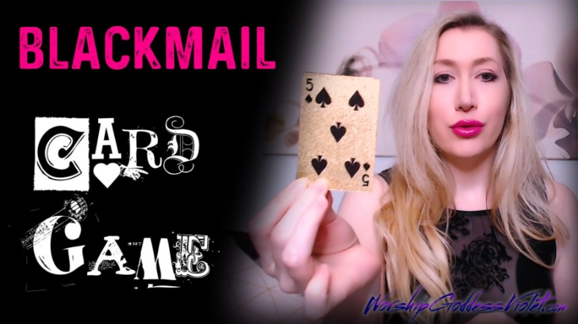 Blackmail Card Game