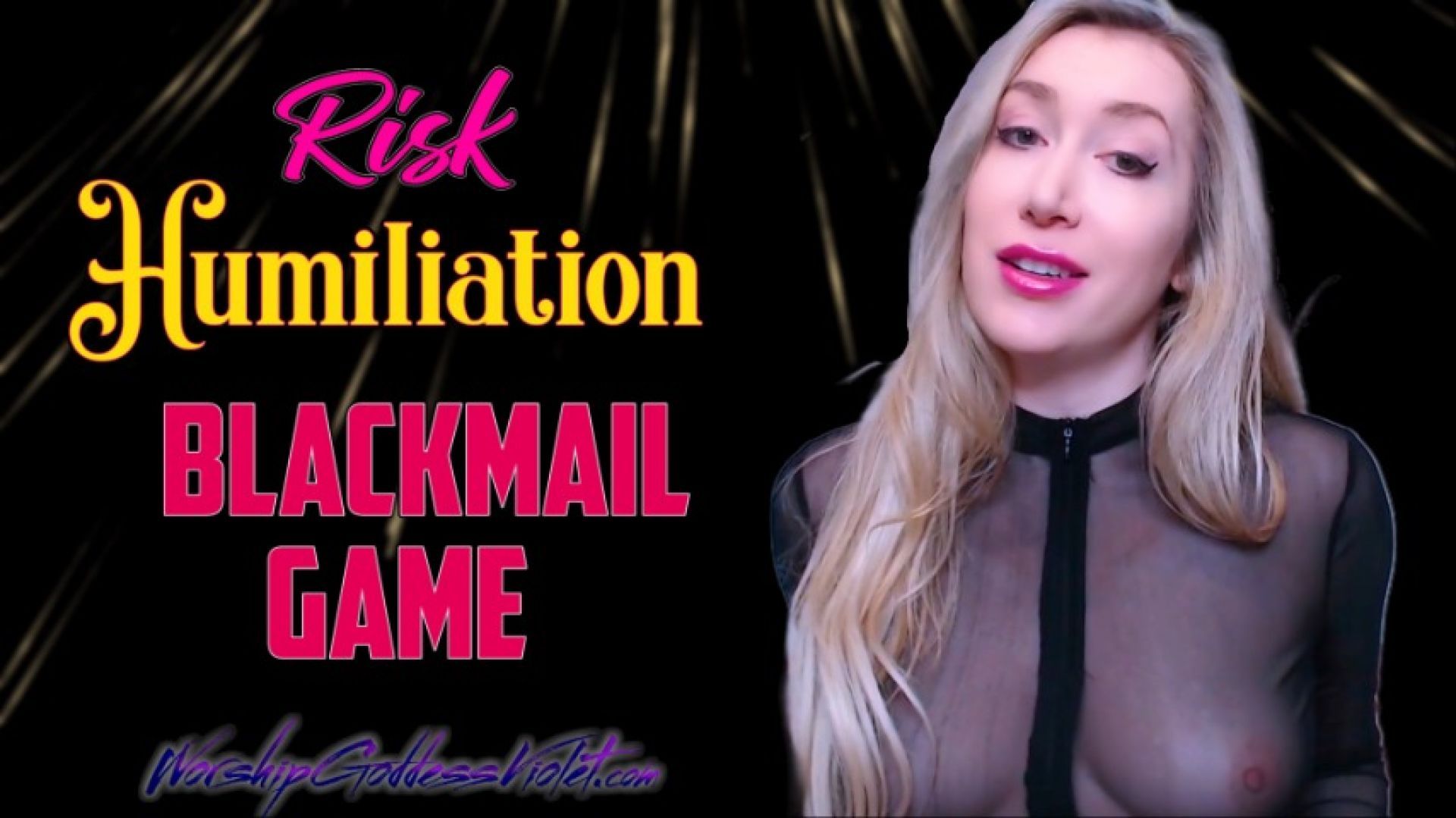 Risk Humiliation Blackmail Game