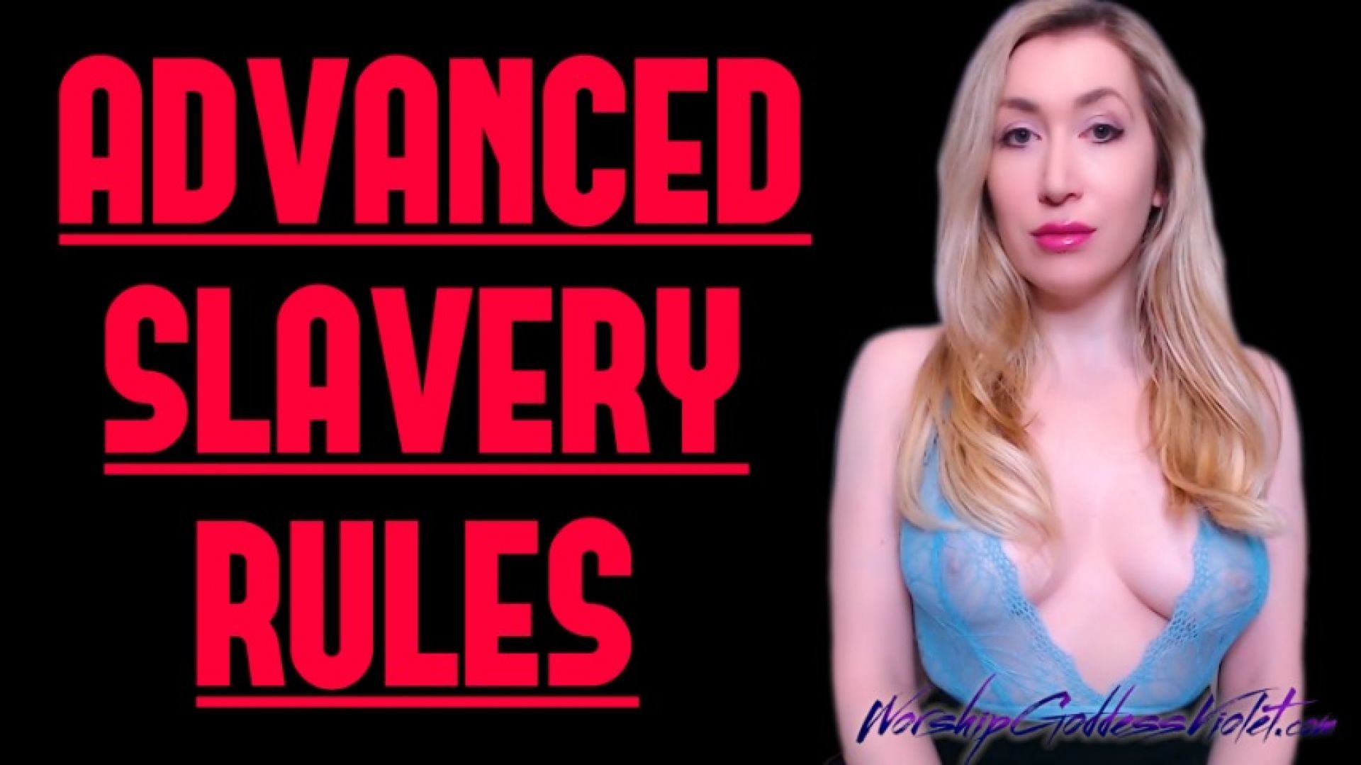 Advanced Slavery Rules