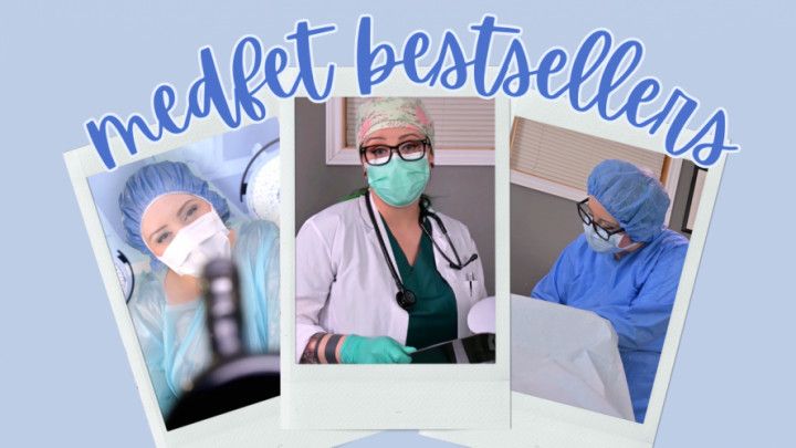 Leela's Medfet Bestsellers Sampler - THREE Clips One Price