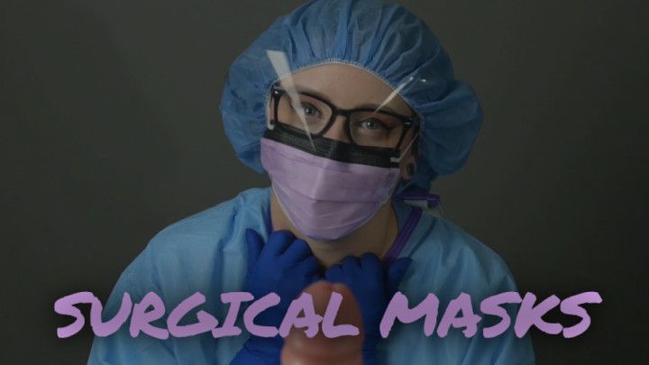 Leela Lapin Shows Off her Surgical Masks and Encourages You