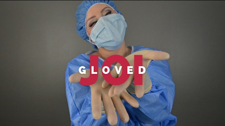 Leela Lapin is a Sensual Surgeon in Gloved JOI