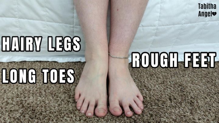 Hairy Legs Rough Feet Long Toes UHD 4K