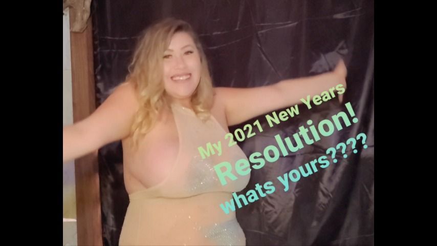 Kacey Parker 2021 New Years Resolution