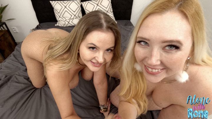 Fishnet Threesome With Samantha &amp; Candy Alexa