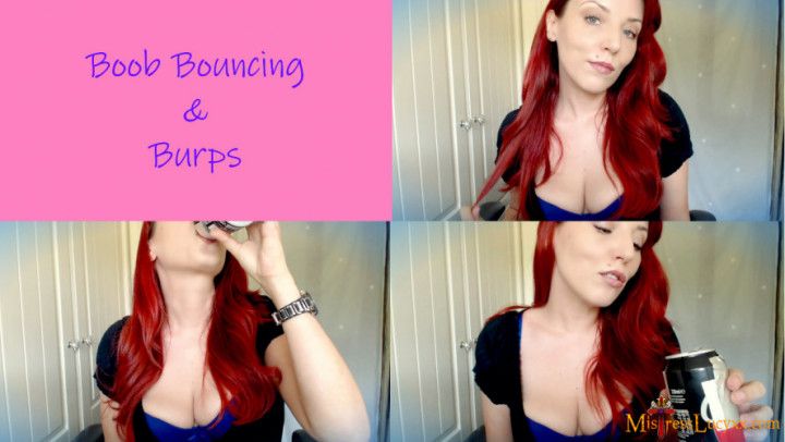 Boob Bouncing &amp; Burping