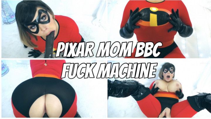 Incredible Mom Cosplay BBC FUCK MACHINE