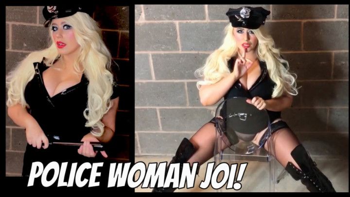 Cruel and Dominant -  Police Woman JOI