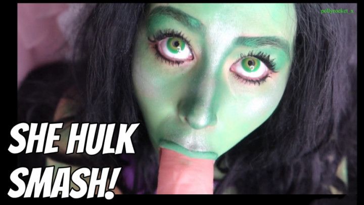 INCREDIBLE HULK SMASH COSPLAY