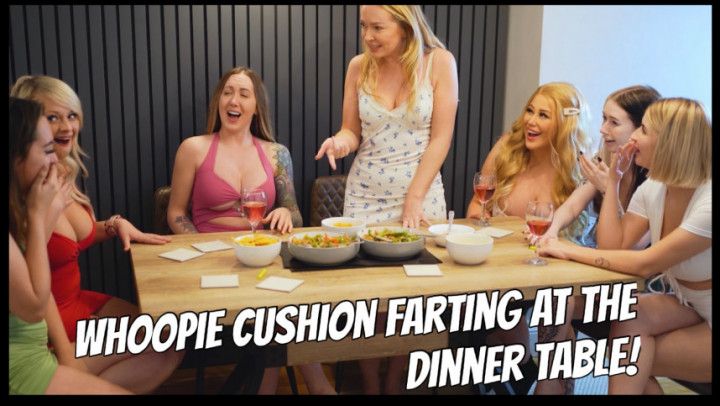 Whoopie Cushion FARTING girls