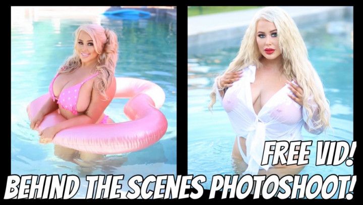 FREE VID - Behind the scenes photoshoot