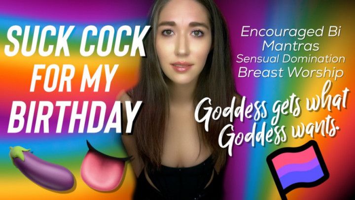 Suck Cock for My Birthday