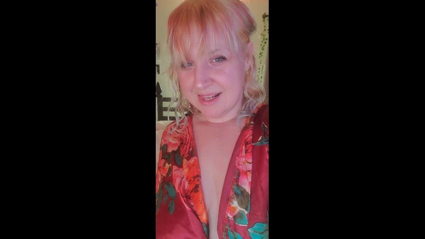 Milf Nextdoor Silk Robe Tease