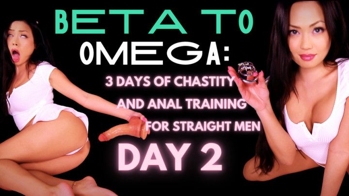 Beta to Omega: 3 Days of Chastity and Anal Training Day 2