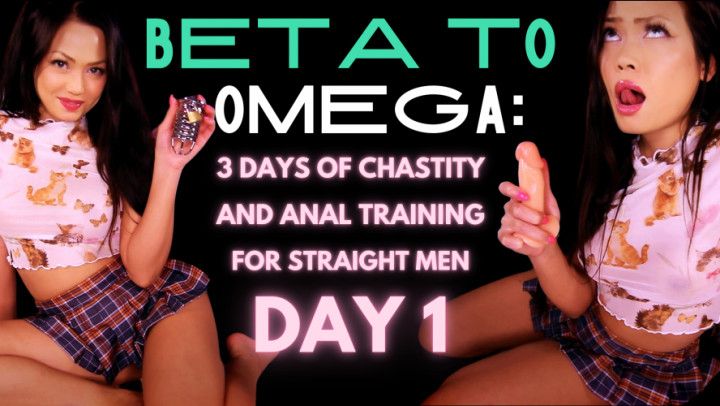 Beta to Omega: 3 Days of Chastity and Anal Training