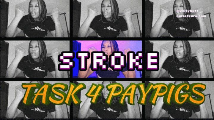 STROKE TASK 4 PAYPIGS - MIND FUCK JOI