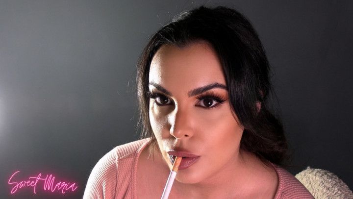 Smoker gf begs for your cum