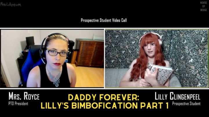 Daddy Forever: Lilly's Bimbofication Part 1