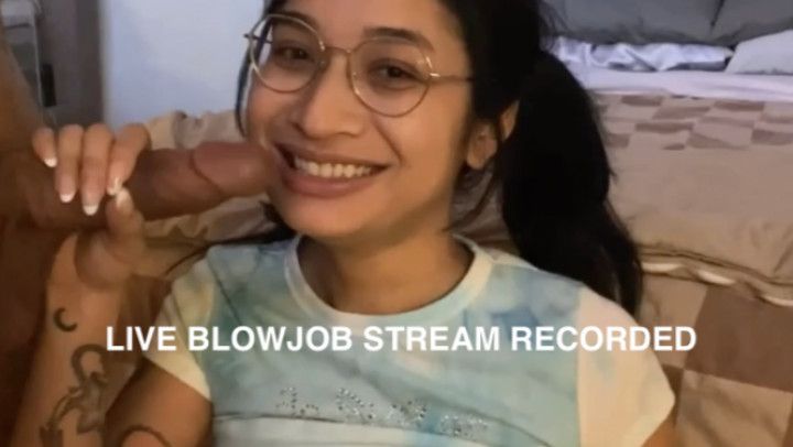 Live OF BLOWJOB recording