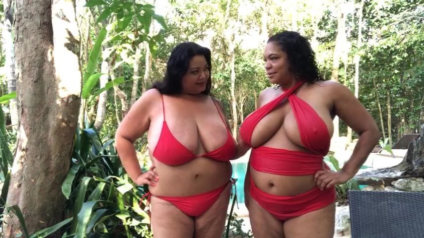 Cancun - Very Bad Busty BBW Lifeguards