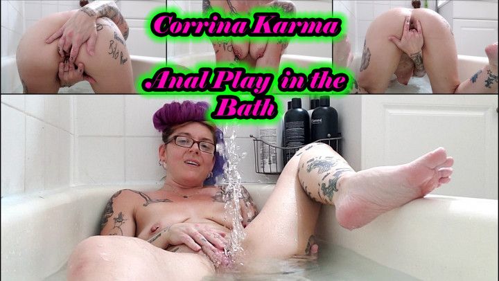 Corrina Karma Anal Play in the Bath