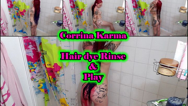 Corrina Karma Hair Dye Rinse and Play