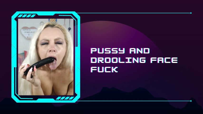 Pussy And Drooling Facefuck