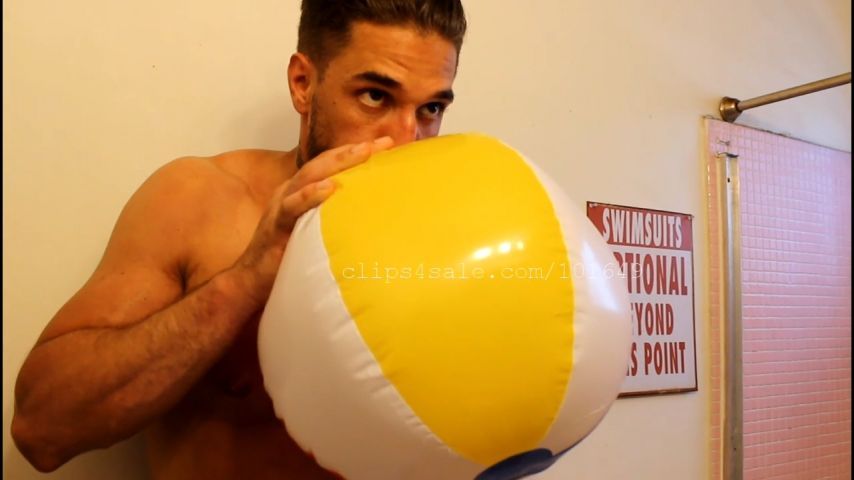 Samuel Blows a Beach Ball Part2 Video1