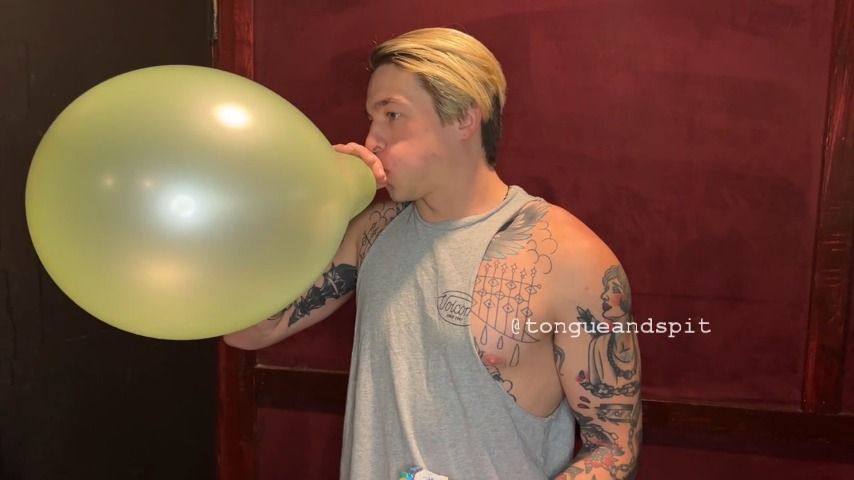 Alex Popping Balloons Part2 Video1