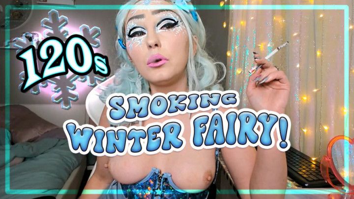 Smoking Winter Snow Fairy ~ FREE