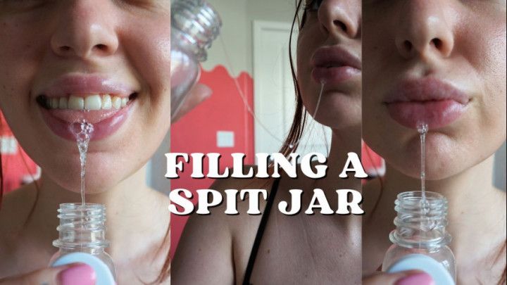 850. Filling A Spit Jar