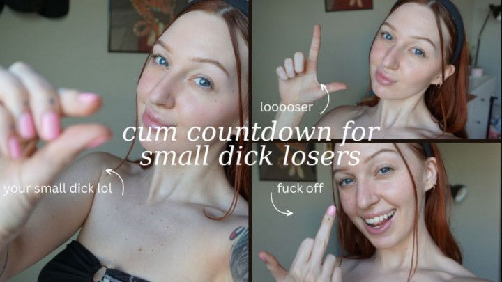 848. Cum Countdown for Small Dick Loser