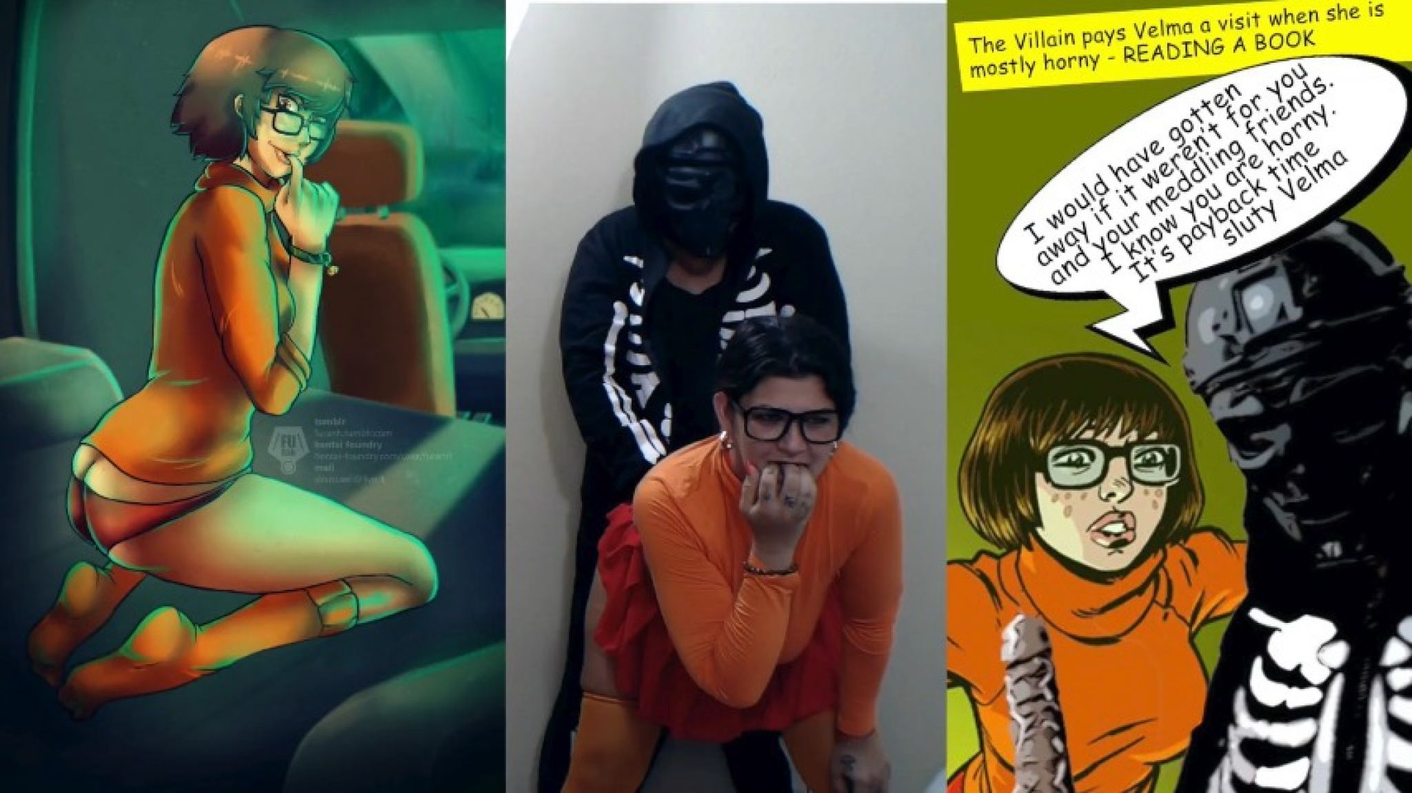 FREE: Velma Gets CREAMPIED By The Villain On Halloween