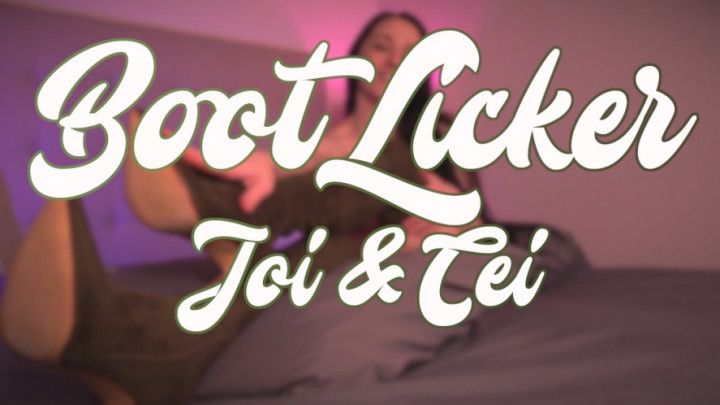 Boot Licker Joi and Cei