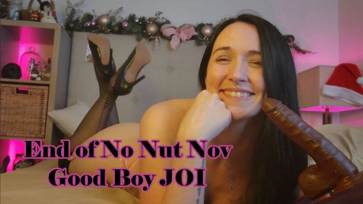 End of No Nut November Good Boy JOI