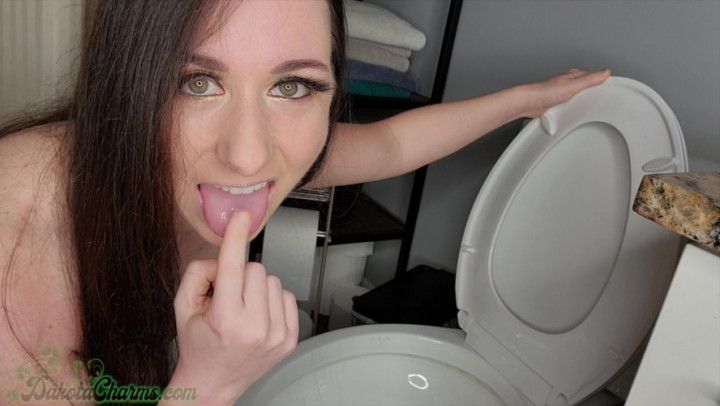 Tongue Toilet Cleaning Dakota Charms HD