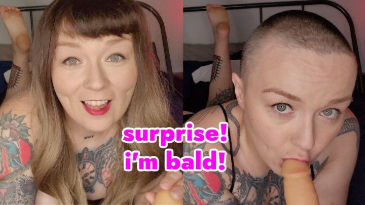 SWEET GF BALD REVEAL SLOPPY BJ