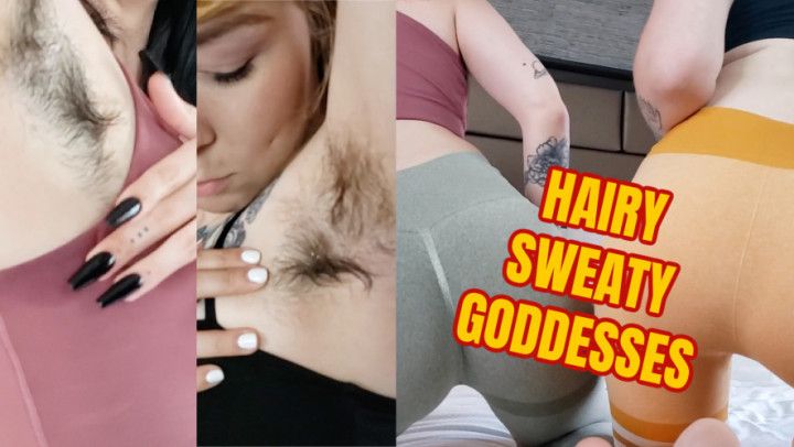 WORSHIP HAIRY SWEATY ARMPIT GYM BRATS