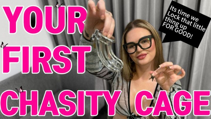 Your First Chasity Cage