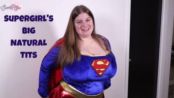 Supergirl's Big Natural Tits