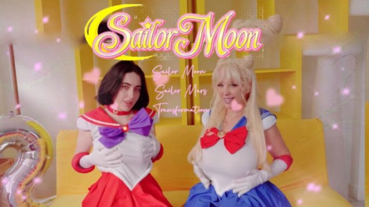 Sailor Moon &amp; Sailor Mars Transformation