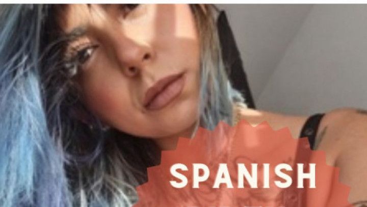 Spanish Dirty talking tittyfucking