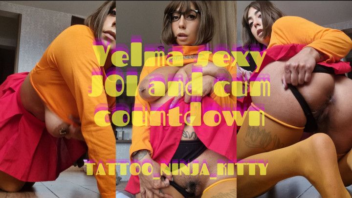 Velma sexy JOI and cum countdown