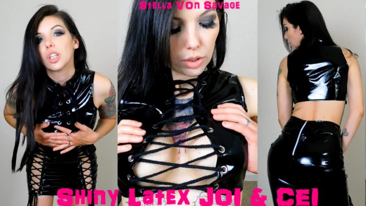 Shiny Latex Body Drives You Wild JOI CEI