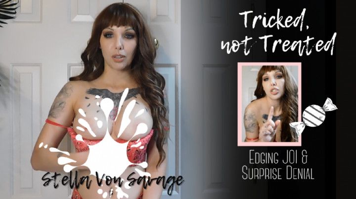 Trick or Treat Edging &amp; Denial JOI