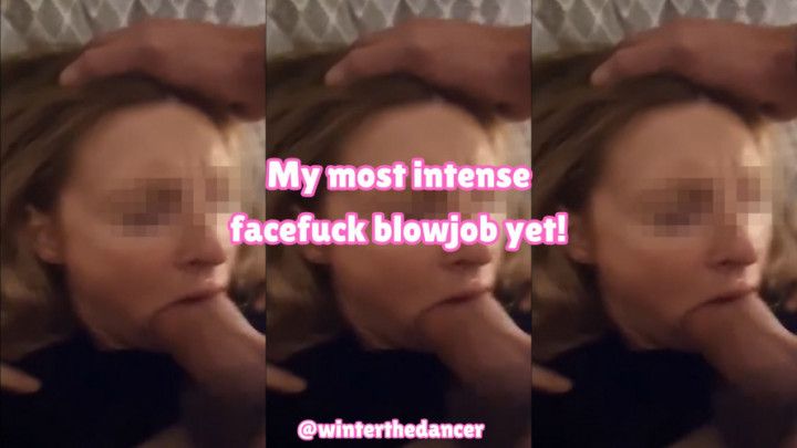 Most intense face fuck video yet