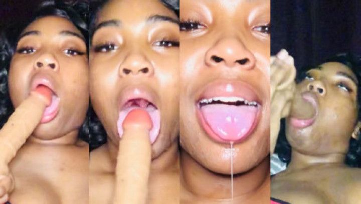 Messy Blowjob w/ Lots of Spit